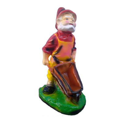 Garten Haus Dekoration Figur Statue Skulpturen Deko Figuren Zwerg Handarbeit M12
