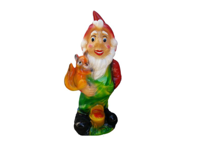 Garten Haus Dekoration Figur Statue Skulpturen Deko Figuren Zwerg Handarbeit N40