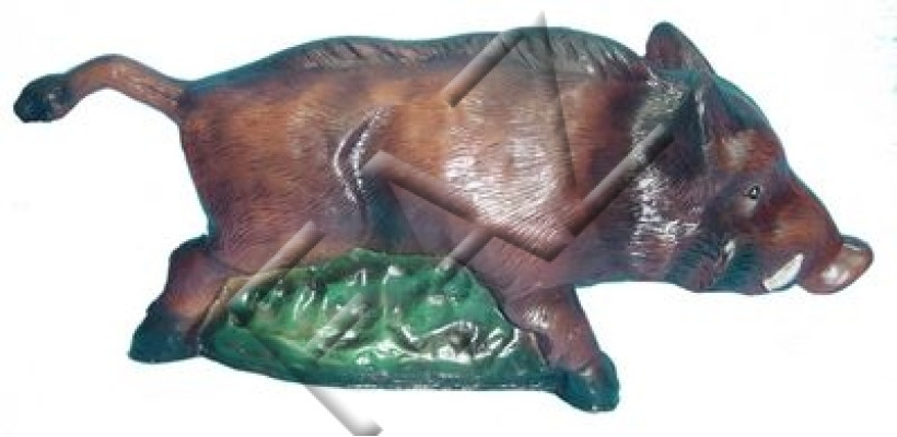 Wildschwein Figur Garten Statue Skulptur Figuren Skulpturen Dekoration Deko Neu