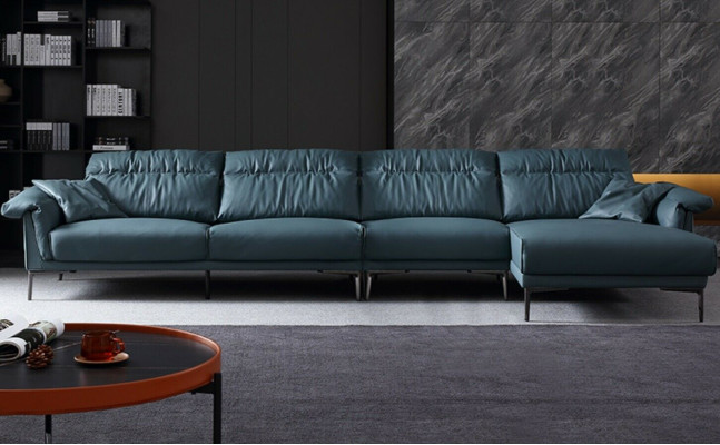 Wohnzimmer L-Form Modern Elegant Wohnlandschaft Design Sofa Couch Polsterung