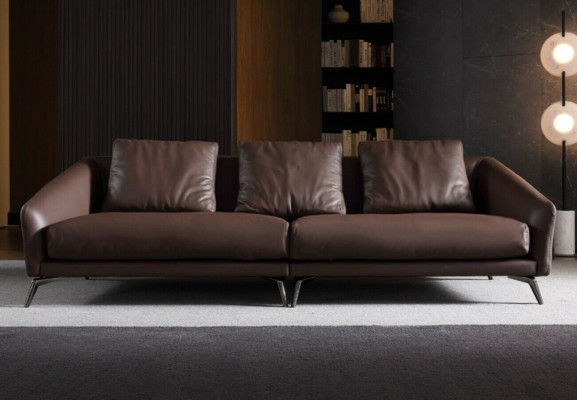 Moderne 4er Sitz Sofas Möbel Vier Sitzer Wohn Zimmer Couch Design Sofa