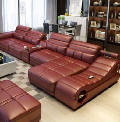 Wohnlandschaft Luxus Sofa Couch Ecksofa L-form Polster Modern Relax Sitz Möbel