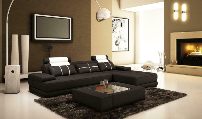 XXL Designer Wohnlandschaft Polster Ecksofa Eck Garnitur Sofa Couch