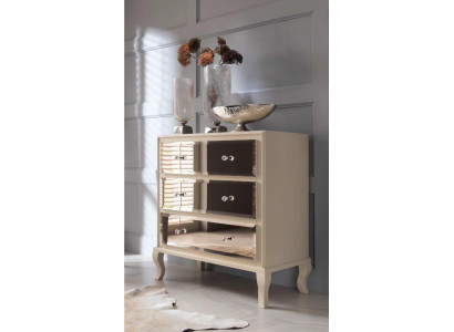 Kommode Sideboard Schrank Designer Luxus Schränke Kommoden Modern Beige Design