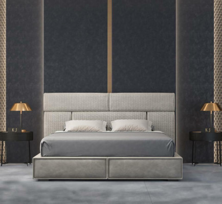 Betten Design Bett Doppel Ehe Modernes Hotel Gestell Schlaf Zimmer