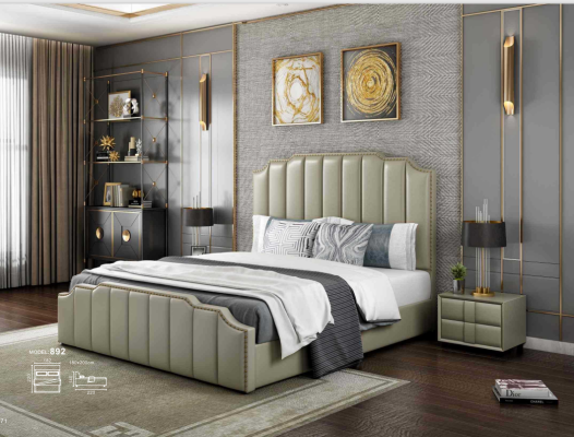 Schlafzimmer Luxus Bett Design Betten 180x200cm Doppel Hotel Möbel Einrichtung