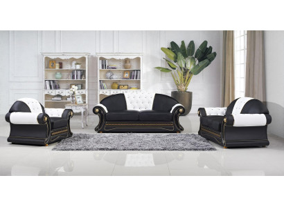 Couch Wohnlandschaft Garnitur Design Modern Sofa 6020 3+2 Sitzer Sofas