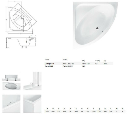 Design Badewanne Eck Acryl Neu Badewannen Wannen Moderne