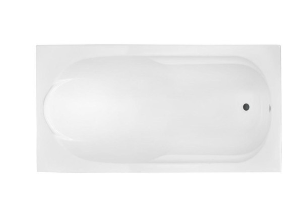 Bad Rechteck Badewanne Modern Badezimmer Wanne Acryl Duschwand