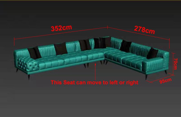Ecksofa Sofa L-Form Wohnzimmer Couch Polster Sofas Neu Design Leder