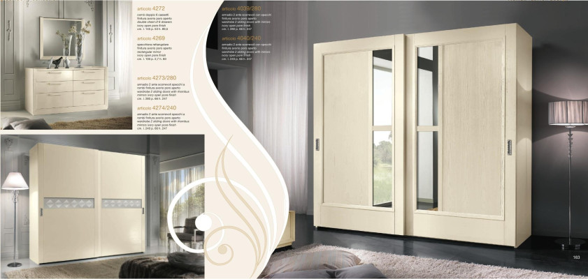 Schränke Italien Kleiderschrank Luxus Schrank Schwebetüren Design Holz Modern