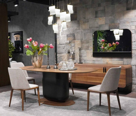 Esszimmer Komplett Set Esstisch Stühle Esszimmer Set Ess Gruppe Holz Tisch 5tlg