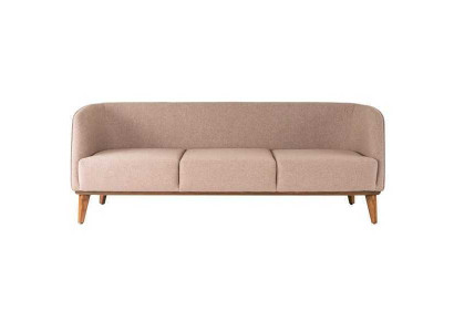Luxus 3-Sitzer Couch Polster Sofa Wohnzimmer Designer Textil Dreisitzer
