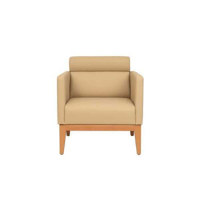 Beiger Clubsessel Relax 1-Sitzer Designer Sessel Wohnzimmer Sitzer 