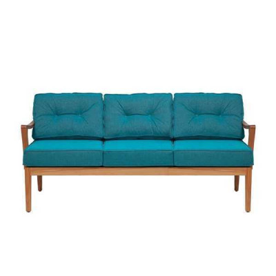 Türkis Dreisitzer Sitzbank Esszimmerbank Freistehende Sitzbänke Ottomane