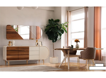 Esszimmer Luxus Essgruppe Esstisch Tisch Stühle Garnitur Weiß Set 6tlg