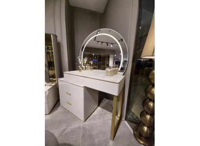 Design Schminktisch mit Spiegel Luxus Schlafzimmer Möbel 2tlg. Neu