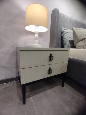 Schlafzimmer Beistelltisch Luxus 2x Nachttische Elegante Nachttische 2x