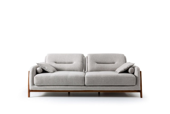 Luxus Sofa 3 Sitzer Dreisitzer Möbel in Wohnzimmer Modern Polster Textil