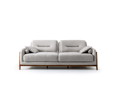 Luxus Sofa 3 Sitzer Dreisitzer Möbel in Wohnzimmer Modern Polster Textil
