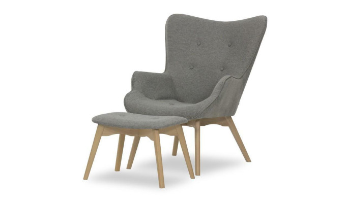 Sessel Fenseh Couch Sofa Holz 1 Sitzer Couchen Polster Wohnzimmer