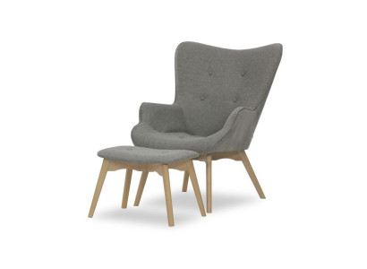 Sessel Fenseh Couch Sofa Holz 1 Sitzer Couchen Polster Wohnzimmer