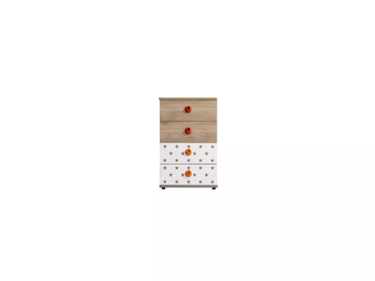 Kindermöbel Kommode Stern Schrank Holz Kommoden Sideboard Design Weiß