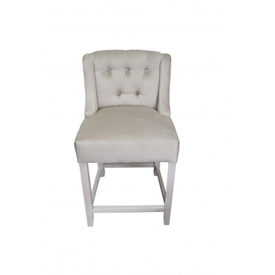 Moderne Braune Chesterfield Barhocker Luxuriöse Sitzer Designer x8 Stühle