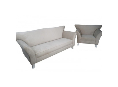 Sofa 3 Sitzer + 1 Sitzer Sofagarnitur Polster Designer Couchen Sofas Garnitur