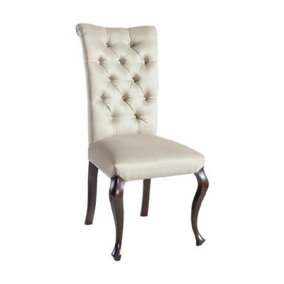 Klassische Stühle Designer Stuhl Holzstuhl Königsstuhl Chesterfield Esszimmerstuhl