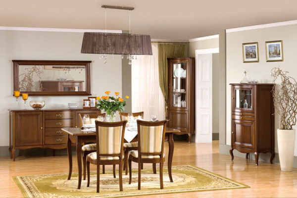 Echtholz Kommode Beistellschrank Klassische Bar Rustikale Landhaus PR-KB 1-2 L,R