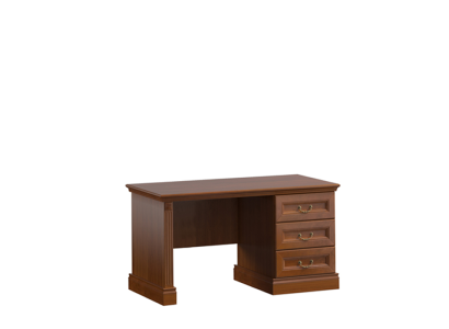 Klassische Schreibtisch Büromöbel Tisch Büro Chef Schreibtische Echtholz BA-Sc