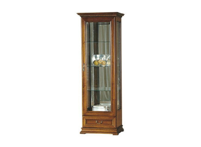 Klassischer Vitrine Vitrinenschrank Vitrinen Schrank Glas Sammler Museum R-W2