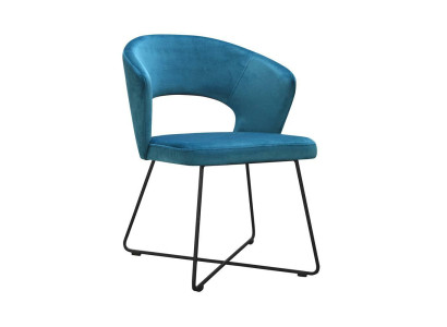 Stuhl 4x Esszimmer Polsterstuhl Fernseh Lounge Club Sitz Textil Sessel Set