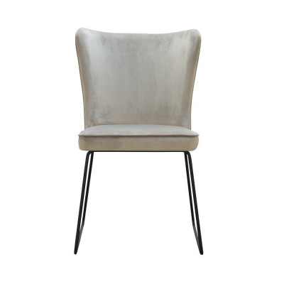 Stuhl 4x Sessel Esszimmer Lounge Set Neu Club Fernseh Polsterstuhl Textil