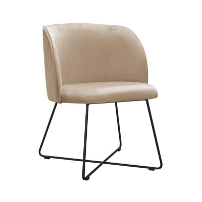 Stuhl 4x Sessel Esszimmer Lounge Textil Sitz Set Neu Club Fernseh Polsterstuhl