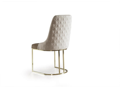 Beige Esszimmerstuhl Wohnzimmer Sofa Wohnzimmer Club TV Cocktailparty Neu