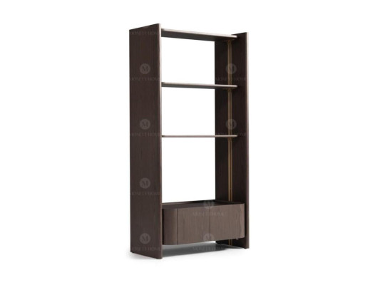 Großes Komplette Wohnzimmer Sessel Tische 7tlg Stoff Braun Holz Regale