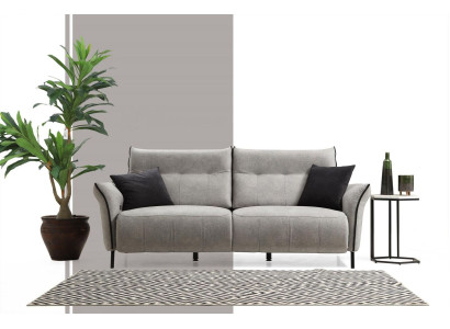 Luxus Dreisitzer Sofa Couch Designer Modern Polster Textil Neu Möbel