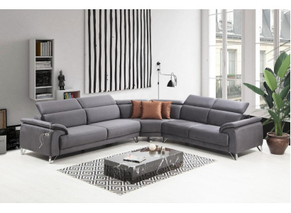 Sofa Couch Ecksofa L-form Polstersofa Sitzmöbel Modern Luxus Möbel Wohnzimmer