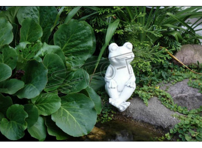 Garten Dekoration Frosch Terrasse Dekorative Stein Figur Figuren Statue