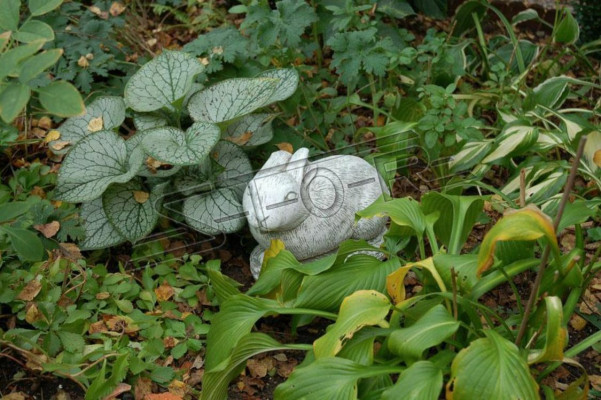 Garten Dekoration Hase Terrasse Stein Figuren Figur Deko Statue