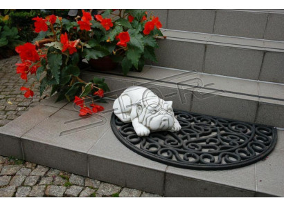 Garten Dekoration Hund Statue Skulptur Figuren Skulpturen Designer