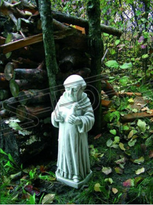 Garten Dekoration Mönch Statue Skulptur Figuren Skulpturen Designer