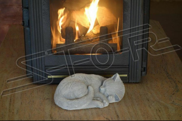 Garten Dekorative Dekoration Katze Terrasse Stein Figuren Figur Statue