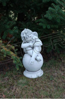 Grabschmuck Grab Deko Stein Dekoration Engel Figur Skulptur Gott Heilig