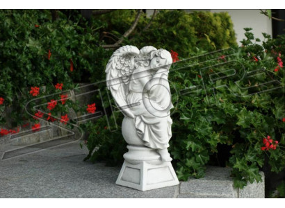 Grabschmuck Grab Stein Dekoration Figur Skulptur Engel Gott Deko Heilig