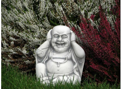 Happy Buddha Statue Figur Garten Figuren Statuen Skulptur Skulpturen