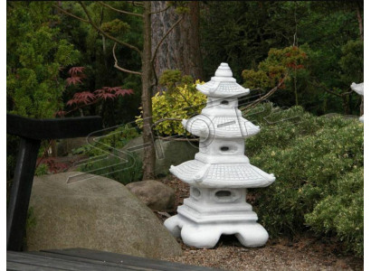 Japanischer Garten Lampen Dekoration Beleuchtung Vogel Tränke