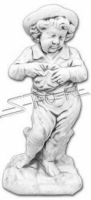 Junge 69cm Figur Statue Figuren Skulptur Statuen Garten Dekoration